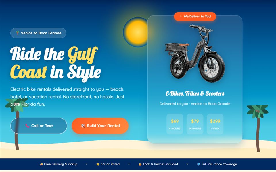 Tropical Bay Rentals โ website by Biggify